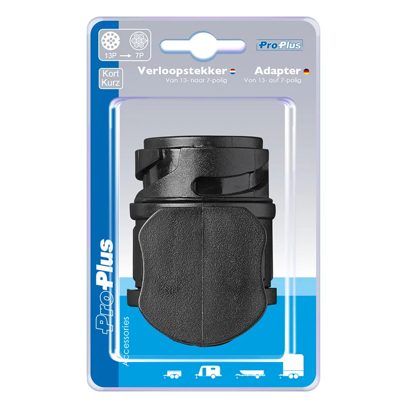 Adaptateur court 13 vers 7 pôles